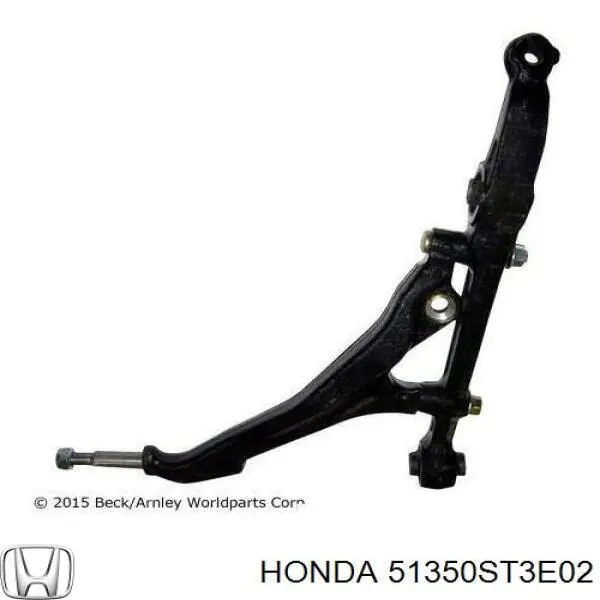 Купити 51350ST3E02 Honda Важіль передньої підвіски нижній, правий