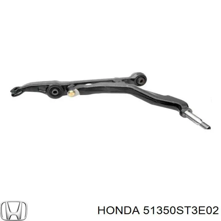 51350ST3E02 Honda Важіль передньої підвіски нижній, правий