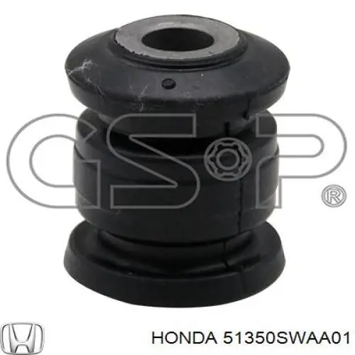 Важіль передньої підвіски нижній, правий 51350SWAA01 Honda