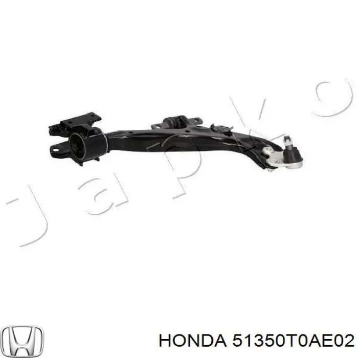 Важіль передньої підвіски нижній, правий Honda 51350T0AE02 ціна, від 95.23 USD
