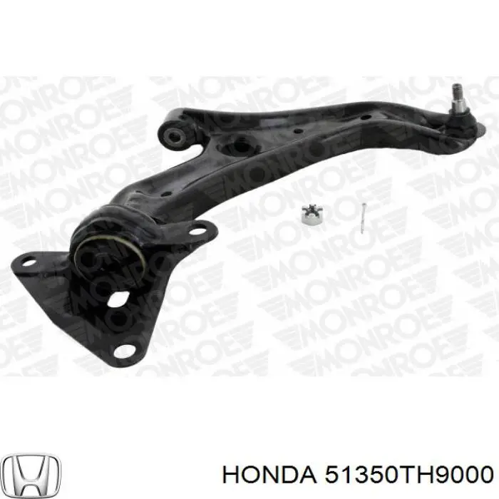 Важіль передньої підвіски нижній, правий Honda 51350TH9000 ціна, від 85.48 USD