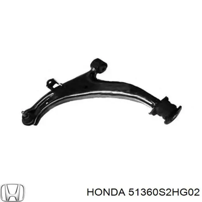 Купити 51360S2HG02 Honda Лівий важіль передній нижній підвіски