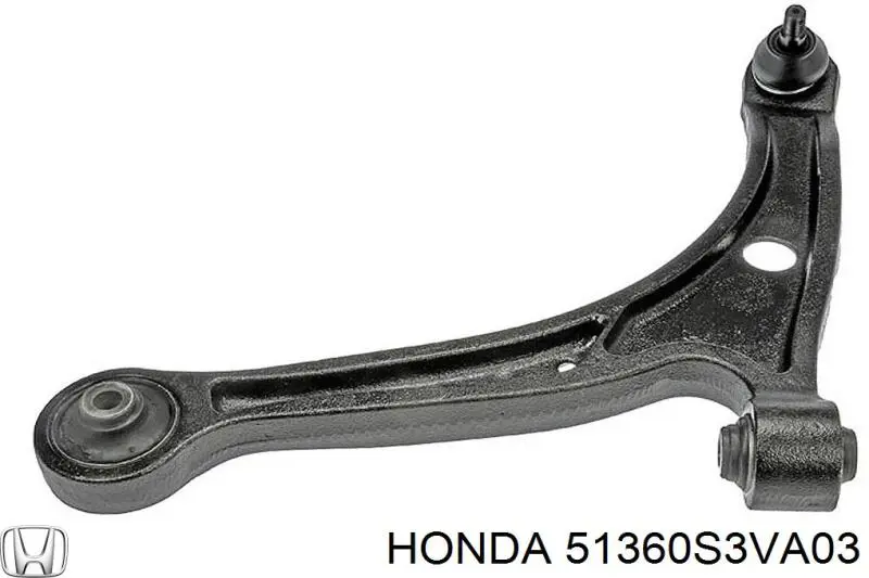 Купити 51360S3VA03 Honda Лівий важіль передній нижній підвіски