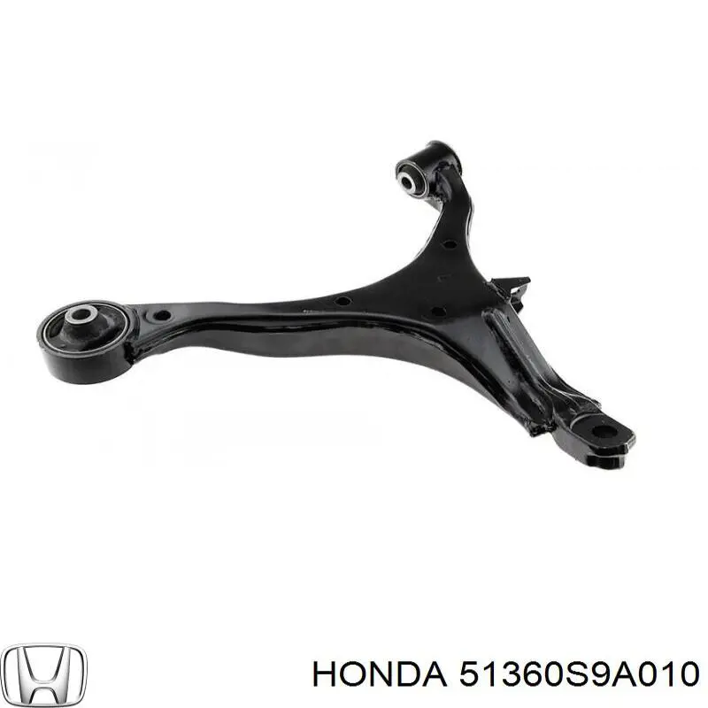 Важіль передньої підвіски нижній, лівий 51360S9A010 Honda