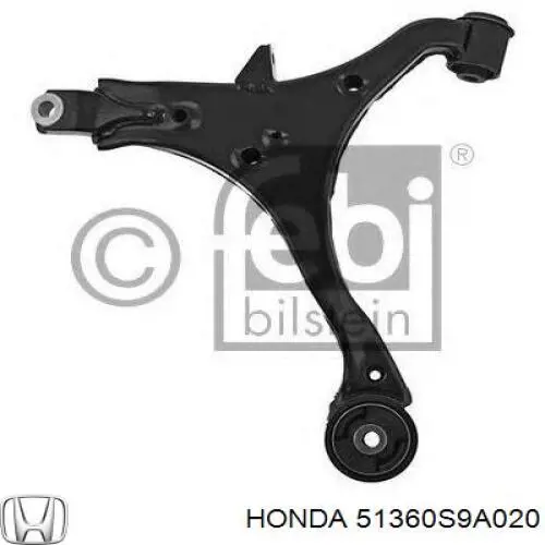 51360S9A020 Honda Поперечний важіль
