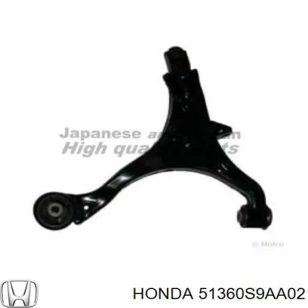Важіль передній лівий Honda 51360S9AA02 ціна, від 38.80 USD