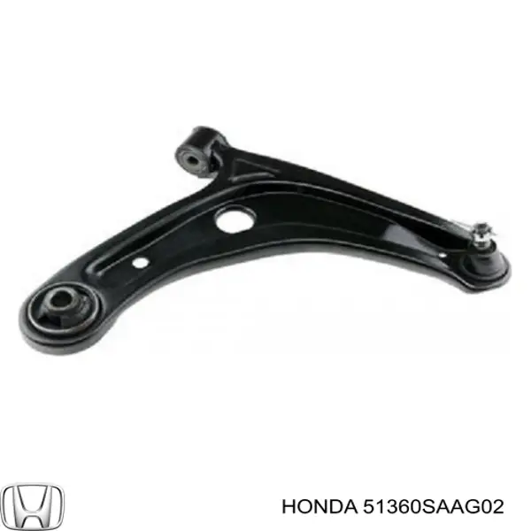 Важіль передній лівий Honda 51360SAAG02 ціна, від 47.09 USD