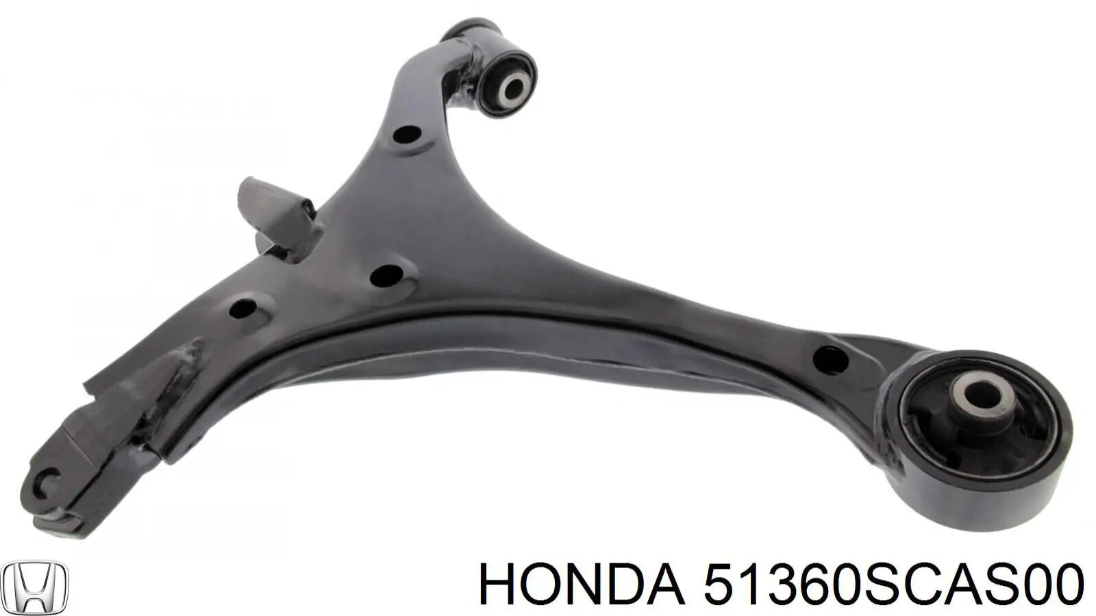 Важіль передньої підвіски нижній, лівий 51360SCAS00 Honda