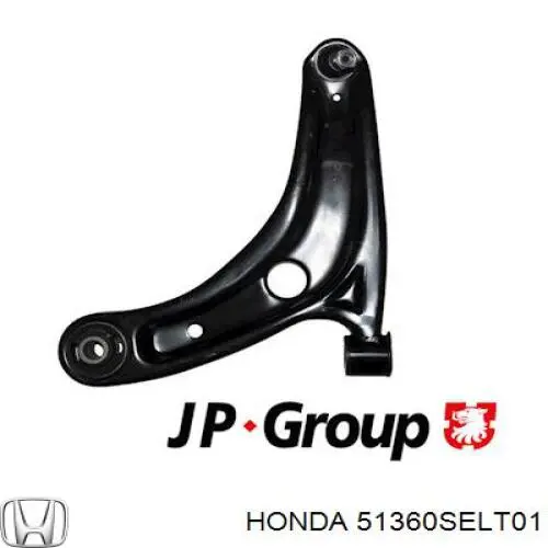 Купити 51360SELT01 Honda Лівий важіль передній нижній підвіски
