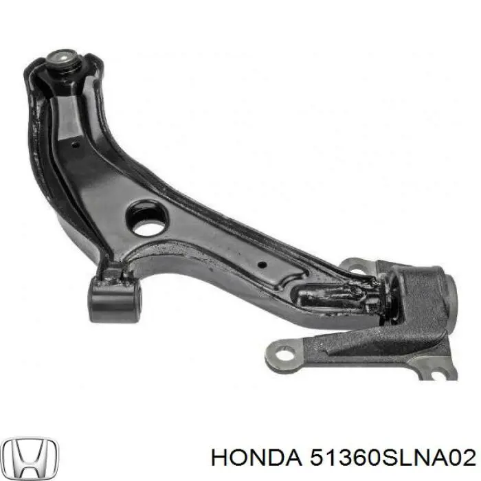 Важіль передньої підвіски нижній, лівий Honda Fit (Хонда Фіт)