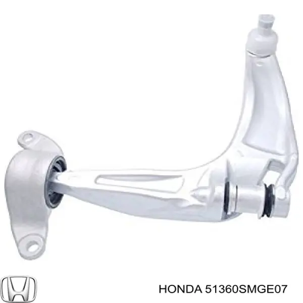 Купити 51360SMGE07 Honda Лівий важіль передній нижній підвіски