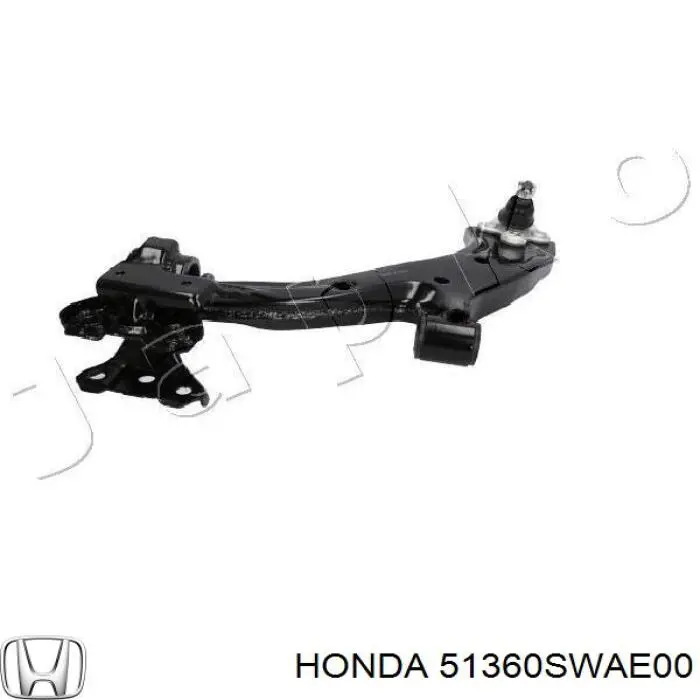 Купити 51360SWAE00 Honda Лівий важіль передній нижній підвіски