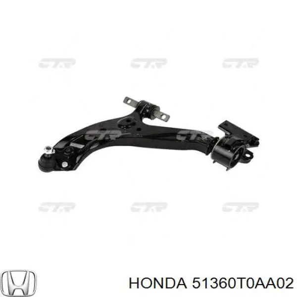 Важіль передній лівий Honda 51360T0AA02 ціна, від 117.59 USD