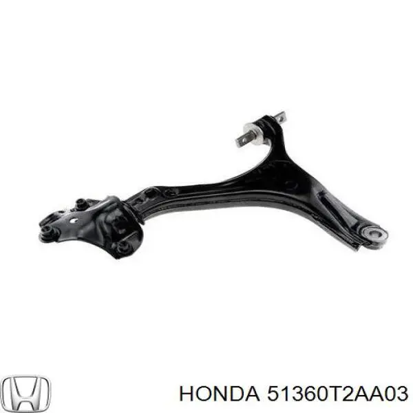 Важіль передній лівий Honda 51360T2AA03 ціна, від 69.34 USD