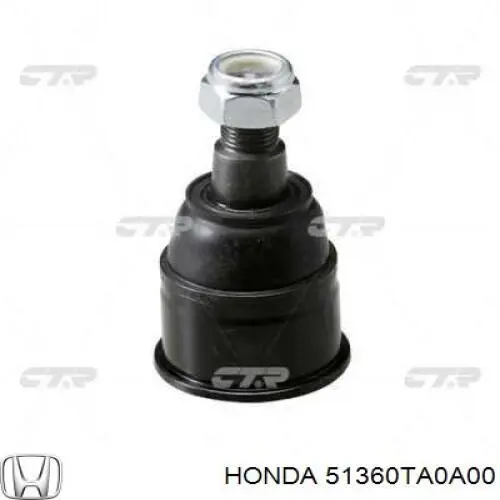Важіль передньої підвіски нижній, лівий 51360TA0A00 Honda