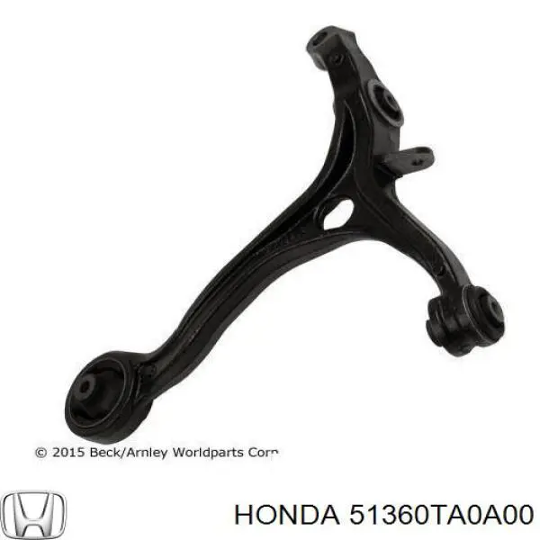 Важіль передній лівий Honda 51360TA0A00 ціна, від 59.93 USD