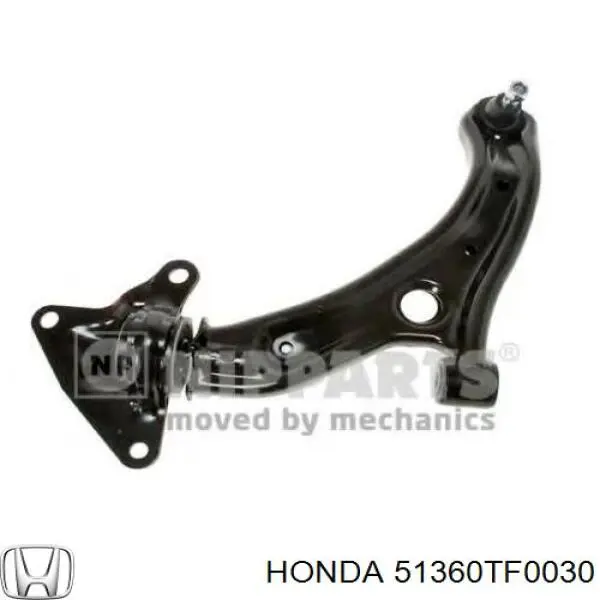 Купити 51360TF0030 Honda Лівий важіль передній нижній підвіски