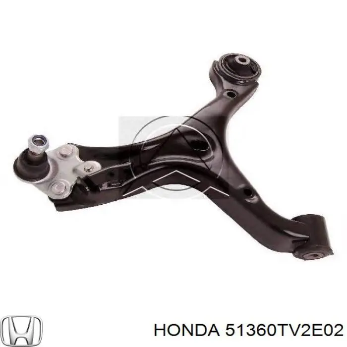 Важіль передній лівий Honda 51360TV2E02 ціна, від 71.33 USD