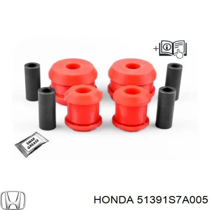 Сайлентблок переднього важеля 51391S7A005 Honda