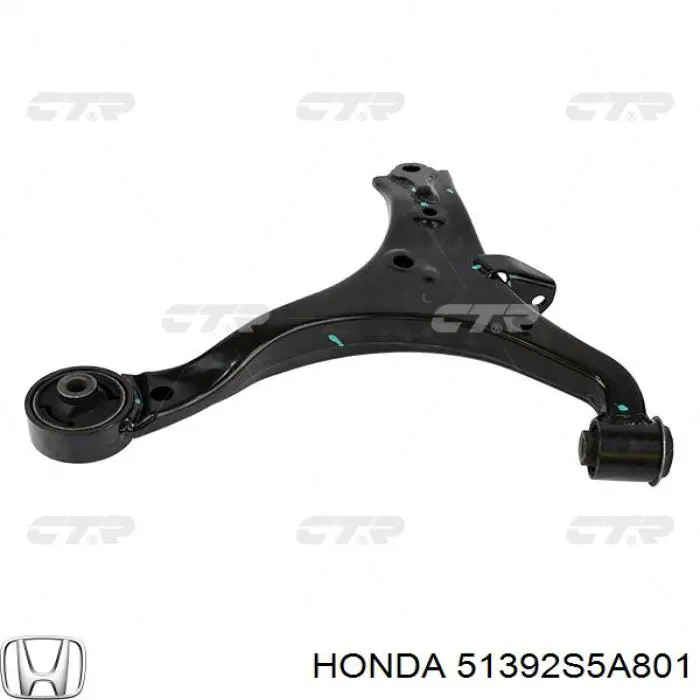 Сайлентблок переднього важеля 51392S5A801 Honda