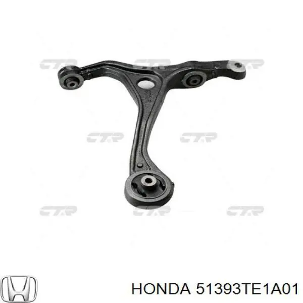 51393TE1A01 Honda Сайлентблок переднього нижнього важеля
