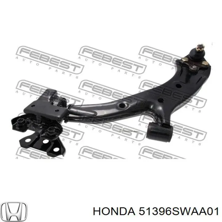 Сайлентблок переднього важеля 51396SWAA01 Honda