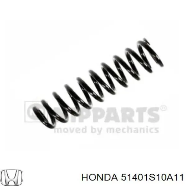 Пружина передня 51401S10A11 Honda