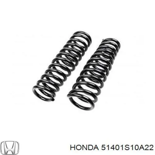 Купити 51401S10A22 Honda Гвинтова пружина підвіска
