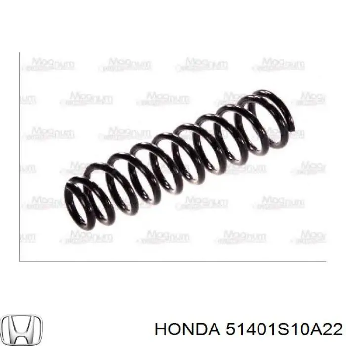 Пружина передня Honda 51401S10A22 ціна, від 27.63 USD