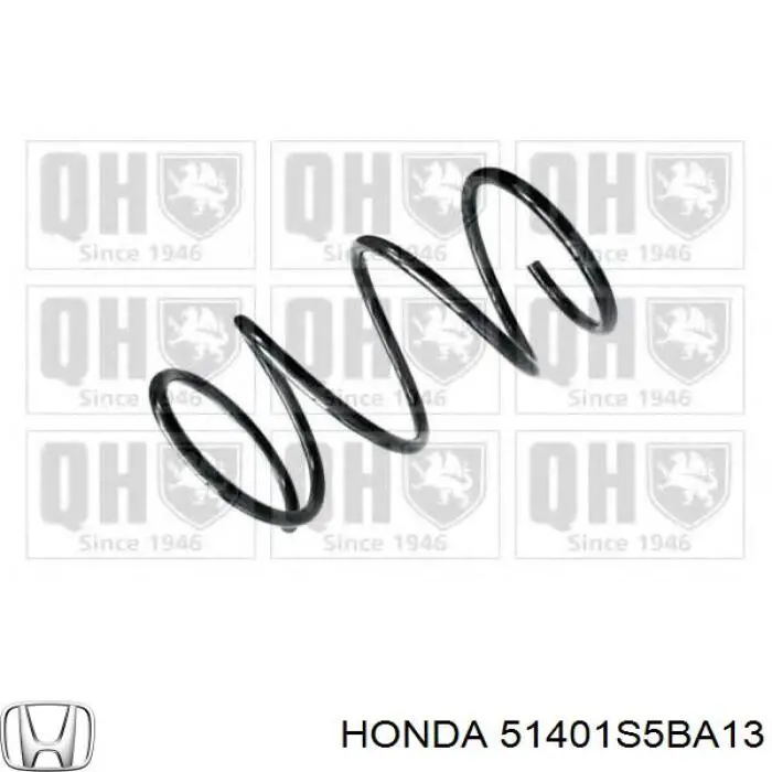 Купити 51401S5BA13 Honda Гвинтова пружина підвіска