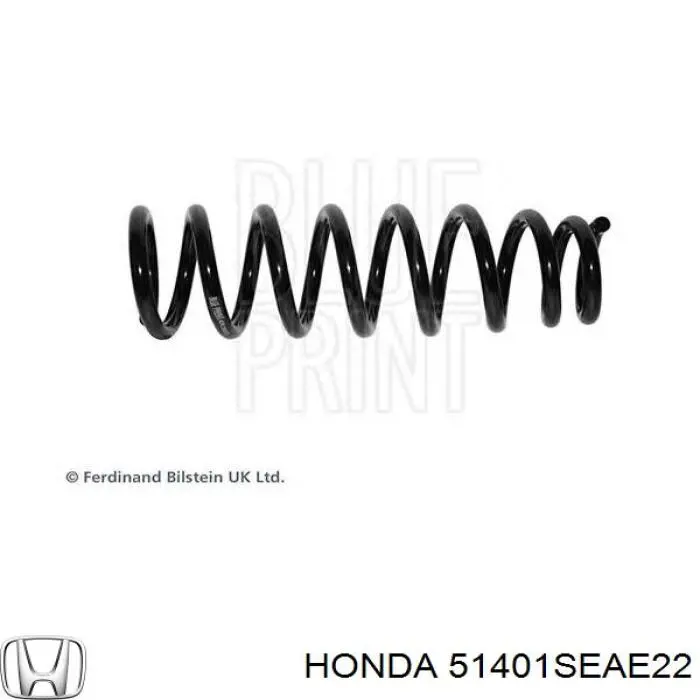 51401SEAE22 Honda Пружина амортизатора передняя