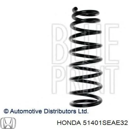 51401SEAE32 Honda Пружина амортизатора передняя