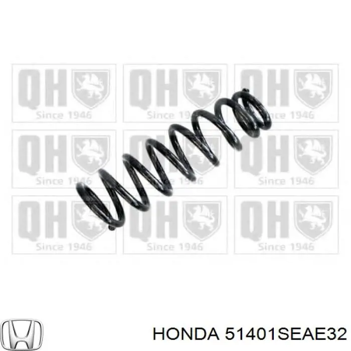 Пружина передня Honda 51401SEAE32 ціна, від 44.04 USD