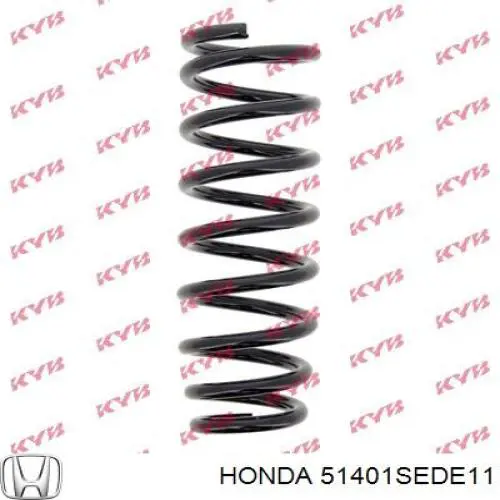 51401SEDE11 Honda Пружина амортизатора передняя