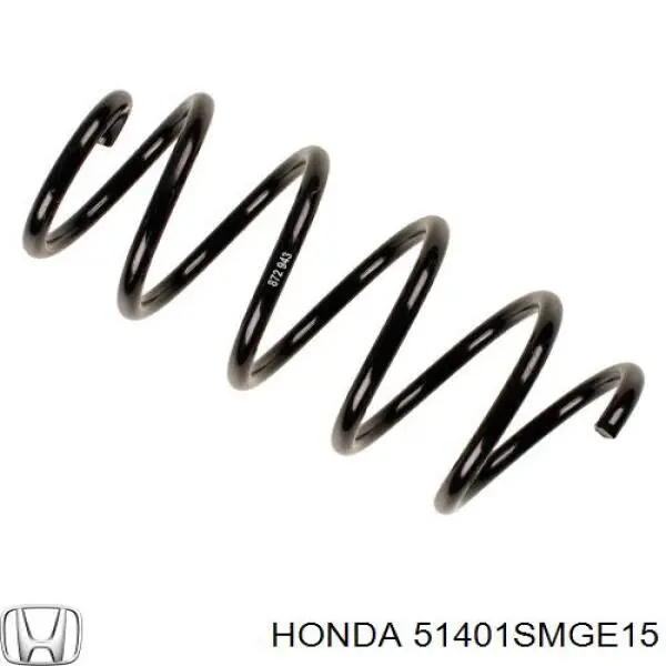 Купити 51401SMGE15 Honda Гвинтова пружина підвіска