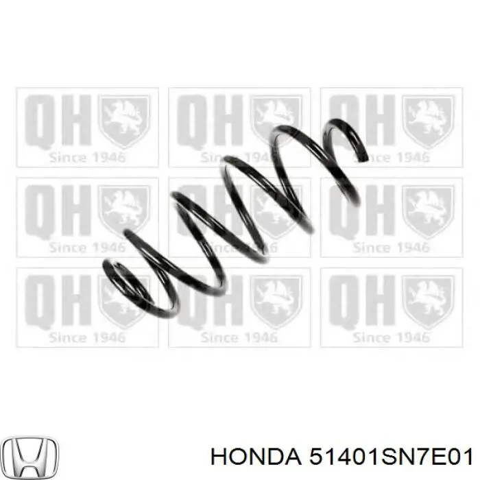 Пружина передня Honda 51401SN7E01 ціна, від 32.39 USD