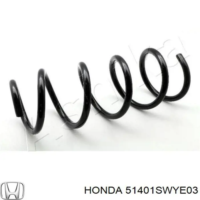 51401SWYE03 Honda Пружина передня, права