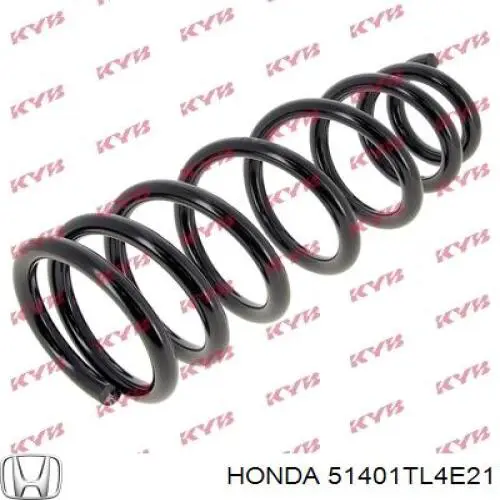 51401TL4E21 Honda Пружина амортизатора передняя