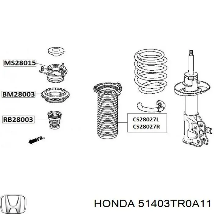 51403TR0A11 Honda 