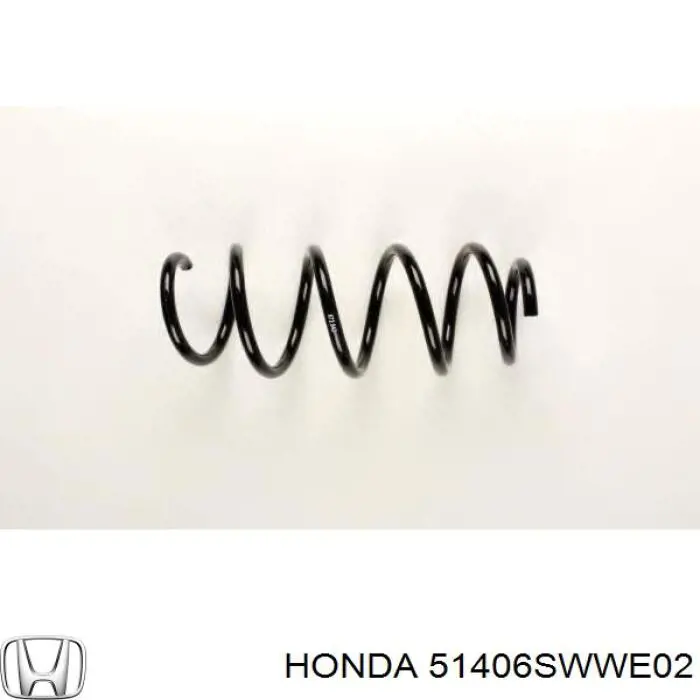 Купити 51406SWWE02 Honda Гвинтова пружина підвіска