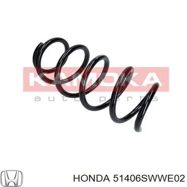 Пружина передня 51406SWWE02 Honda