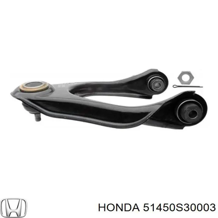 Важіль передньої підвіски верхній, правий Honda 51450S30003 ціна, від 87.12 USD