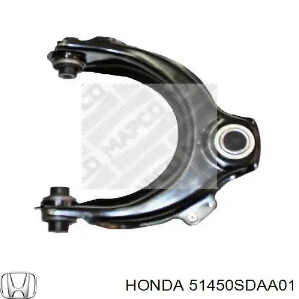 Важіль передньої підвіски верхній, правий Honda 51450SDAA01 ціна, від 21.65 USD