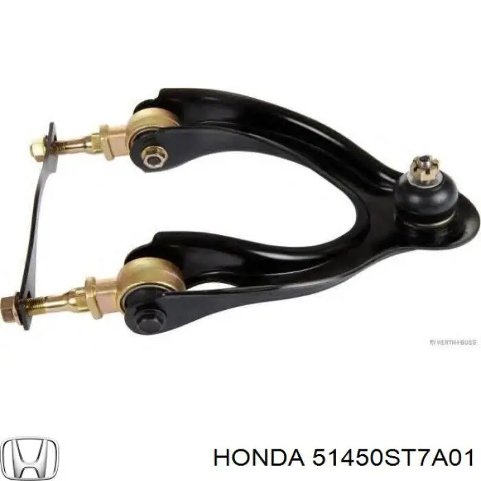 Важіль передньої підвіски верхній, правий Honda 51450ST7A01 ціна, від 44.80 USD