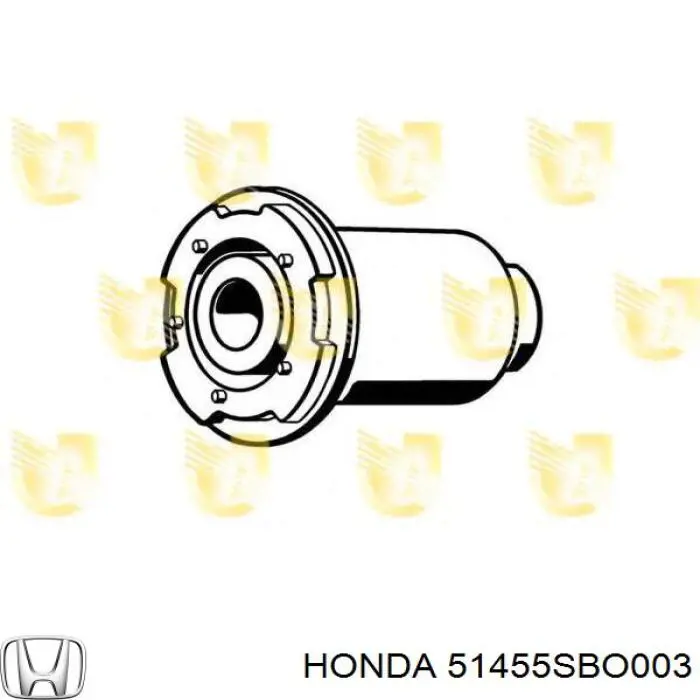 Сайлентблок переднього верхнього важеля Honda 51455SBO003 ціна, від 3.41 USD