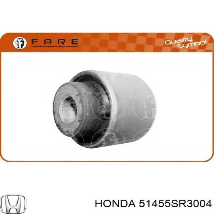 Сайлентблок переднього верхнього важеля Honda 51455SR3004 ціна, від 3.33 USD