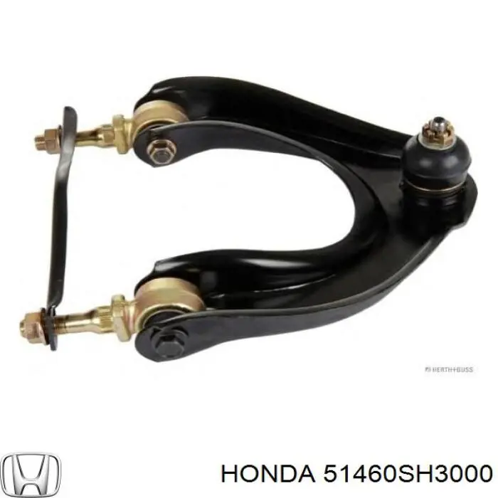 Важіль передньої підвіски верхній, лівий 51460SH3000 Honda