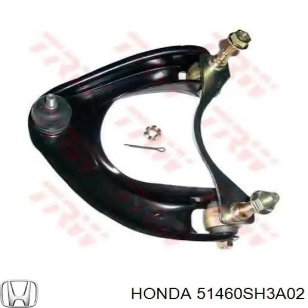 Купити 51460SH3A02 Honda Важіль передньої підвіски верхній, лівий