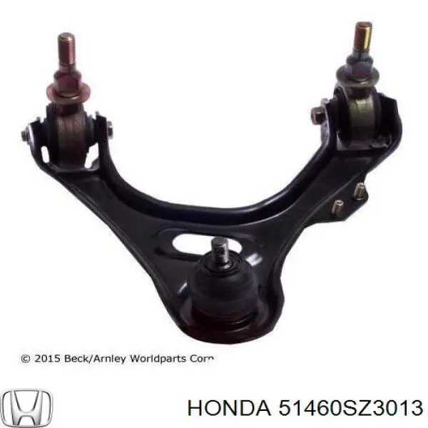 Важіль передньої підвіски верхній, лівий 51460SZ3013 Honda