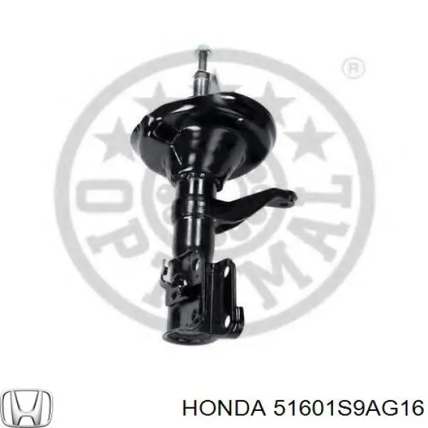 Купити 51601S9AG16 Honda Амортизатор передній, правий